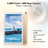 Tablette 3G bon marché OEM avec double carte SIM et Wi-Fi, écran 10,1 pouces, tablette Android PAD MTK Quad Core PC, 3000 mAh
