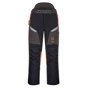 PORTWEST - CH14BKRXL Pantalon de tronçonneuse noir professionnel en chêne-PANTALON DE TRAVAIL EAN 5036108361434 PANTALON DE TRAVAIL CARGO - Product Image 1