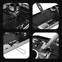Juego de Destornilladores 58 en 1 de Grado Profesional con Mango de Acero para Reparación de Teléfonos Android y Apple, Computadoras, Relojes y Otros Dispositivos