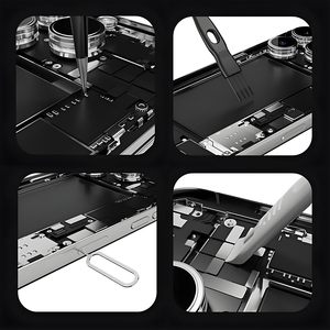 Kit de tournevis 58-en-1 de qualité professionnelle avec manche en acier pour la réparation et le démontage de téléphones Android et Apple, ordinateurs, horloges domestiques – Outil OEM - Product Image 6