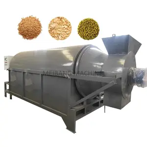 MB industrial used rotary drum dryer on wood chips for rotary wood sawdust saw dust dryer
