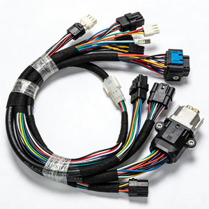 Kabel Sensor M12 Multi-Core TPU Spring Wire Elastisitas Tinggi Tahan Lama untuk Kendaraan, Tahan Air, Rakitan Kabel Sensor M8 M12 - Product Image 3