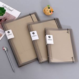 Promotional Spiral Binder Notebook Kid Transparent Journal Custom Loose <b>Leaf</b> Note Book for Office - Product Image 3