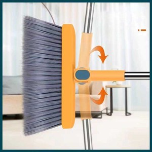 DS4345 Juego de Escoba y Recogedor para Cocina, Oficina, Vestíbulo, Escoba con Recogedor y Cepillo de Mango Largo - Product Image 4