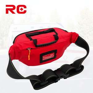 Sac banane portable en nylon pour premiers secours avec plusieurs poches pour les ambulanciers et l'utilisation en extérieur - Product Image 3