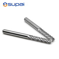 Fresa de extremo SUPAL para router, herramienta de corte para fibra de vidrio, fibra de carbono y madera