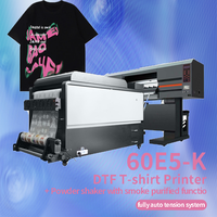 2 Deal Dtf Impresora Máquina de impresión 9 colores 6 cabezales Dtf Impresora