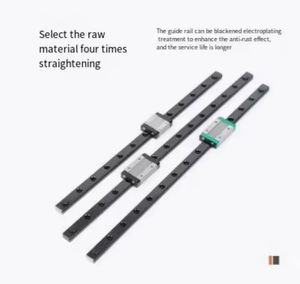 قضبان حركة خطية HGH25CA عالية الدقة ، محامل كروية مزدوجة الزاوي ، دليل عبر الانزلاق ، - Product Image 3