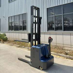 Chariot élévateur à palettes entièrement électrique 2000 kg 1500 kg VENTE CHAUDE Hauteur de levage Chariot élévateur à fourche Chariot élévateur entièrement électrique Chariot élévateur à conducteur accompagnant entièrement électrique - Product Image 2