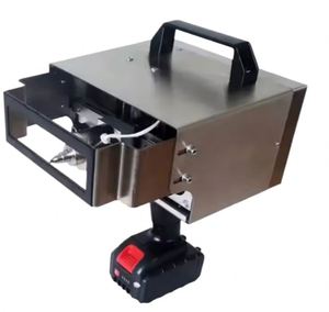 Machine de marquage pneumatique portative pour acier, vitesse de gravure 100 mm/s, pour numérotation de châssis et cylindres métalliques - Product Image 1