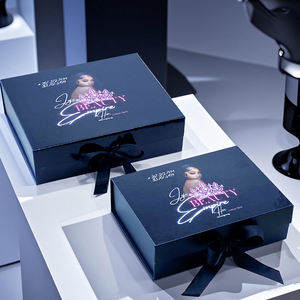 Scatola di Spedizione per Capelli di Alta Gamma con Chiusura Magnetica e Rivestimento in Seta, Adatta per Trasporto a Lunga Distanza, Confezioni per Vendita al Dettaglio - Product Image 3