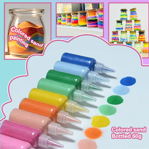 Produttori di Sabbia Colorata, Vendita all'Ingrosso di Sabbia Colorata per Dipinti, Sabbia Colorata in Bottiglia, Molteplici <span class=keywords><strong>Colori</strong></span> tra Cui Scegliere - Product Image 2