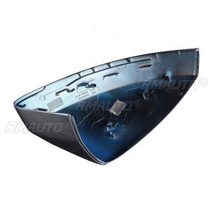 2 pièces Coques de rétroviseurs latéraux noires pour Audi A3 S3 RS3 2013 2014 2015 2016 2017 2018 2019 Pièces extérieures - Product Image 4