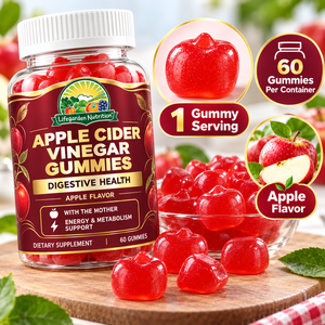 Gummies au vinaigre de cidre de pomme (ACV) pour la gestion du poids, le soutien digestif et un ventre plat – Complément alimentaire quotidien à croquer - Product Image 3