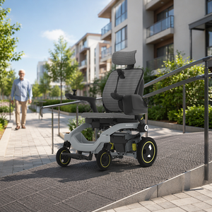 Scooter de Movilidad Plegable e Impermeable para Personas Mayores y con Discapacidad, Batería de Litio de 20 Ah, Marco de Aleación de Aluminio, 480 W - Product Image 3