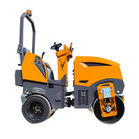 Micro compacteur de moteur diesel de 3 tonnes Rouleau de tambour de poids de 5 tonnes pour les industries de la construction et de la route Rouleau roulant sur rouleau