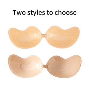 Sujetadores invisibles de silicona reutilizables con forma de <span class=keywords><strong>mango</strong></span>, talla grande, adhesivos, sin tirantes, con esponja, sexy, con correa. - Product Image 6