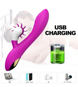 Stimulateur du point G, vibrateur, suceur clitoridien en forme de langue, fonctions de léchage et de succion, masturbateur pour clitoris, suceur vibrant pour clitoris - Product Image 6