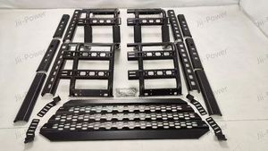 JP16 ODM 4x4 Universel Réglable Roll Bar Acier Transporteur Cage Camion Lit Rack Échelle Ute Baignoire Rack Pour Hilux pick-up - Product Image 2