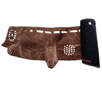 Housse de tableau de bord Toyota Prado 2012, tapis de tableau de bord en peluche de qualité supérieure, protection de tableau de bord sur mesure, accessoire d'isolation intérieure