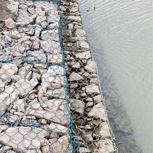 Filet de clôture en fil de fer galvanisé pour cage de stockage Gabion Box avec revêtement PVC Matériau en acier Fabriqué aux Philippines - Product Image 1