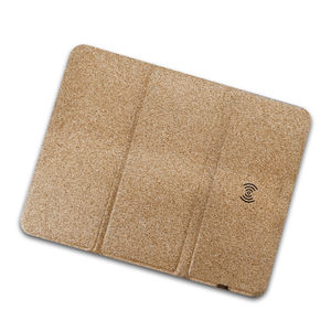 デスク用オフィスアクセサリー,2024新しい折りたたみ式ワイヤレス充電マウスパッドと電話ホルダー電子コルク - Product Image 5