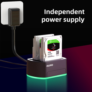 USB3.0 RGB Thiết Kế Chơi Game Ổ Cứng Ổ Cứng <span class=keywords><strong>HDD</strong></span> Docking Với Clone - Product Image 5