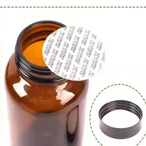 60ml 70ml 100ml 120ml 150ml 200ml 250ml 300ml bottiglia rotonda in vetro ambra marrone capsula a bocca larga con coperchio in oro - Product Image 5