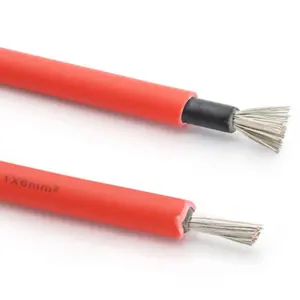 4mm DC Cable Price PV Cable XLPE 4mm2 Specification Solar Types for Panel Extension Power Connection Cords Solar Cable