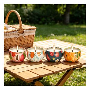 Personalized Candle Jar Packaging Elegant Ceremony Souvenir Wedding Guest Boutique Presentation Memory Collection - Product Image 2