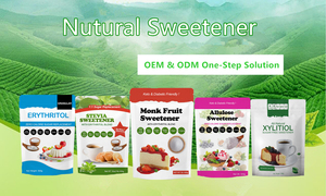 Bubuk Inulin Alami Serat Prebiotik Larut Penyedap Rasa untuk Kopi Yogurt Smoothie Kemurnian Tinggi (>90% Assay) Akar Chicory - Product Image 4