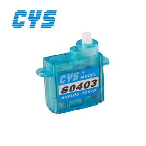 CYS-S0403 4.3g Micro Analogique 0.8kg Couple De Décrochage <span class=keywords><strong>Servo</strong></span> <span class=keywords><strong>Drive</strong></span> pour Mini Avion RC Avion Bateau Hélicoptère Voiture Jouet Pièces - Product Image 5