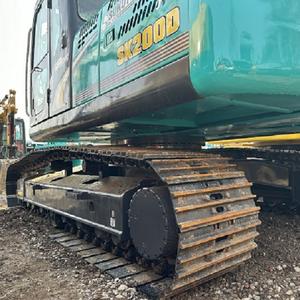 รถขุดโคเบลโก้ SK-200 มือสอง ผลิตในญี่ปุ่น สภาพดี พร้อมมอเตอร์ เกียร์ ปั๊ม แบริ่ง - Product Image 5