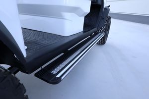 Profesyonel Özel Yapım 4 Kişilik Beyaz Elektrikli Golf Arabası, Kamp, Servis ve Gezi İçin Uzun Ömürlü Akülü Araç - Product Image 6