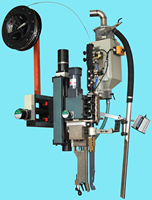 Système de soudage à l'arc immergé pour espaces étroits, machine de soudage automatique à double fil pour récipients sous pression