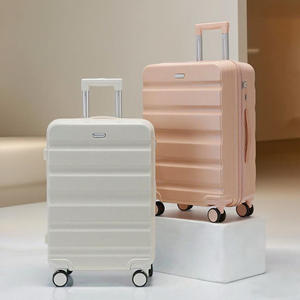 Valise à roulettes Gosony 20 pouces légère et durable avec poche zippée, roues silencieuses, pour voyages d'affaires, couleur unie - Product Image 1