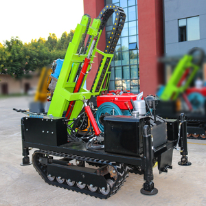Hongrun Rock bê tông nhỏ Máy khoan DIESEL Crawler xuống các lỗ khoan Giàn Khoan - Product Image 4