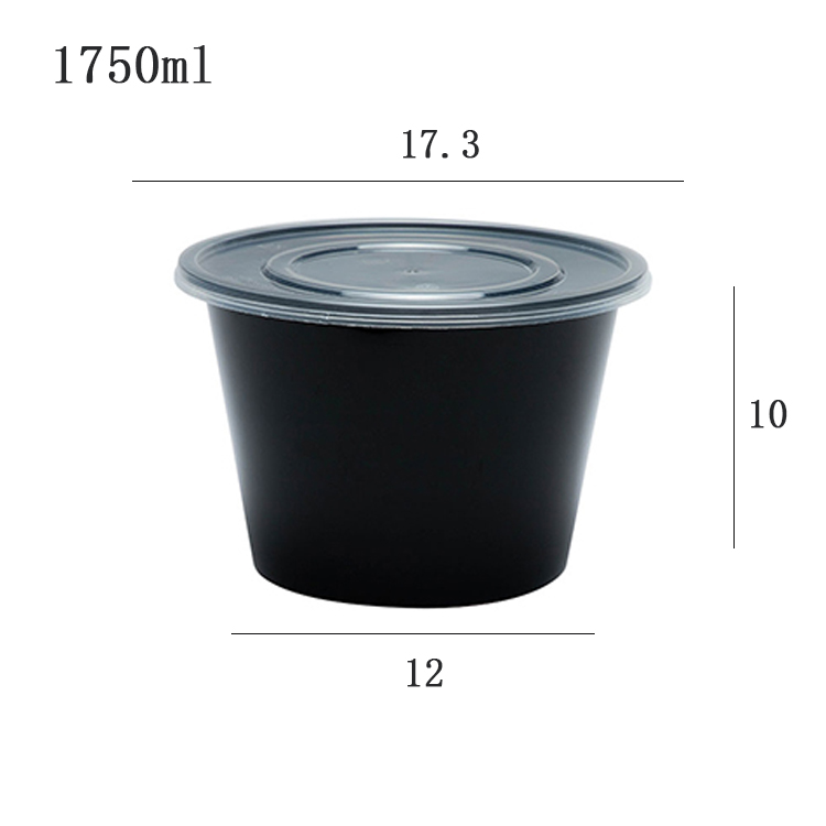 Biodegradable Disposable, Reusable Microwave Containers, Hot Soup Packaging, Meal Prep Noodle Bowl Lunch Box