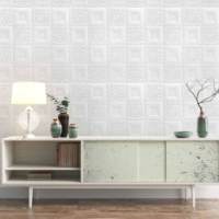 Autocollant en vinyle de décoration de maison, autocollant mural en mousse 3D de différentes couleurs