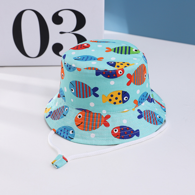 Cappello da sole per babini, da pescatore, estivo, UPF 50, anti UV
