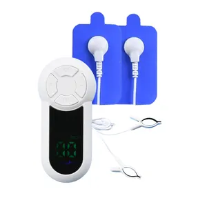 2024 New portable electric ear massager Sleep monitor Digital Therapy Pulse Body Massager Electronic tens unit Massager