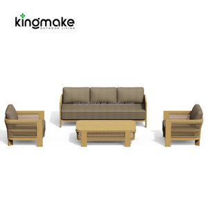 Hiện đại <span class=keywords><strong>sofa</strong></span> ngoài trời đặt <span class=keywords><strong>wicker</strong></span> dệt khung nhôm phòng chờ đặt đồ nội thất không thấm nước tối giản <span class=keywords><strong>sofa</strong></span> Vườn - Product Image 4
