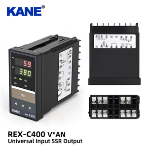 केन REX-C400FK02-V * एक ए220v sr रिले आउटपुट k/e/jpt100 इनपुट डिस्प्ले बुद्धिमान स्वचालित डिजिटल आईडी तापमान नियंत्रक - Product Image 1