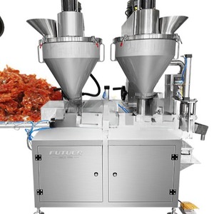 Machine de remplissage semi-automatique à double tête pour sachets Doypack, pots, boîtes, et pâte de chicha/melasse de narguilé - Product Image 2