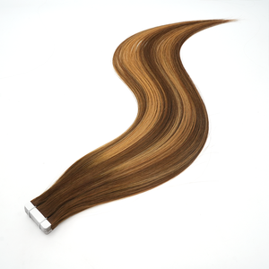 Extensiones de Cabello Humano con Cinta Adhesiva Invisible Lanxun, Cabello <span class=keywords><strong>Virgen</strong></span> Remy Ruso 100% Humano - Product Image 4