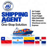 Top DDP Seefracht-Spediteur Tür-zu-Tür LCL FCL Frachttransport-Agent von China nach Kolumbien USA Kanada Südamerika FBA