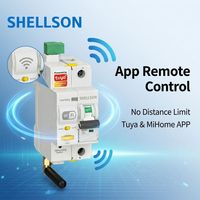 Disjoncteur intelligent Wi-Fi MCB industriel ou domestique 1P 2P 3P 4P 63A de Chine
