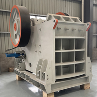 Prix usine Ensemble complet de concasseur de pierre de carrière, Usine de concassage à mâchoires de style européen, Moteur AC, Contrôle PLC, Haute performance minière