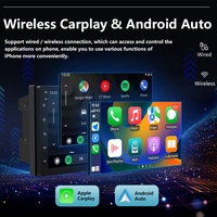 Autoradio Android universel LODARK N5 7 pouces, Android 10 SC7862S Octa Core 12nm, écran IPS, 4G LTE, GPS Navi, CarPlay