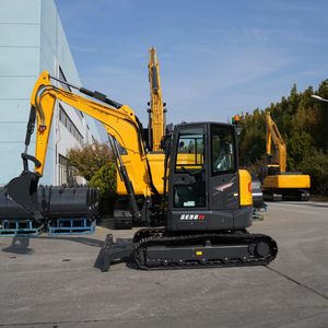 Best Seller SE58SR 5.8t <b>Small</b> Crawler Excavator with Euro 5 Engine for Sale - Product Image 1